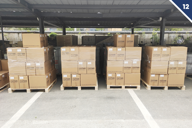 Process 12：Pack and ship